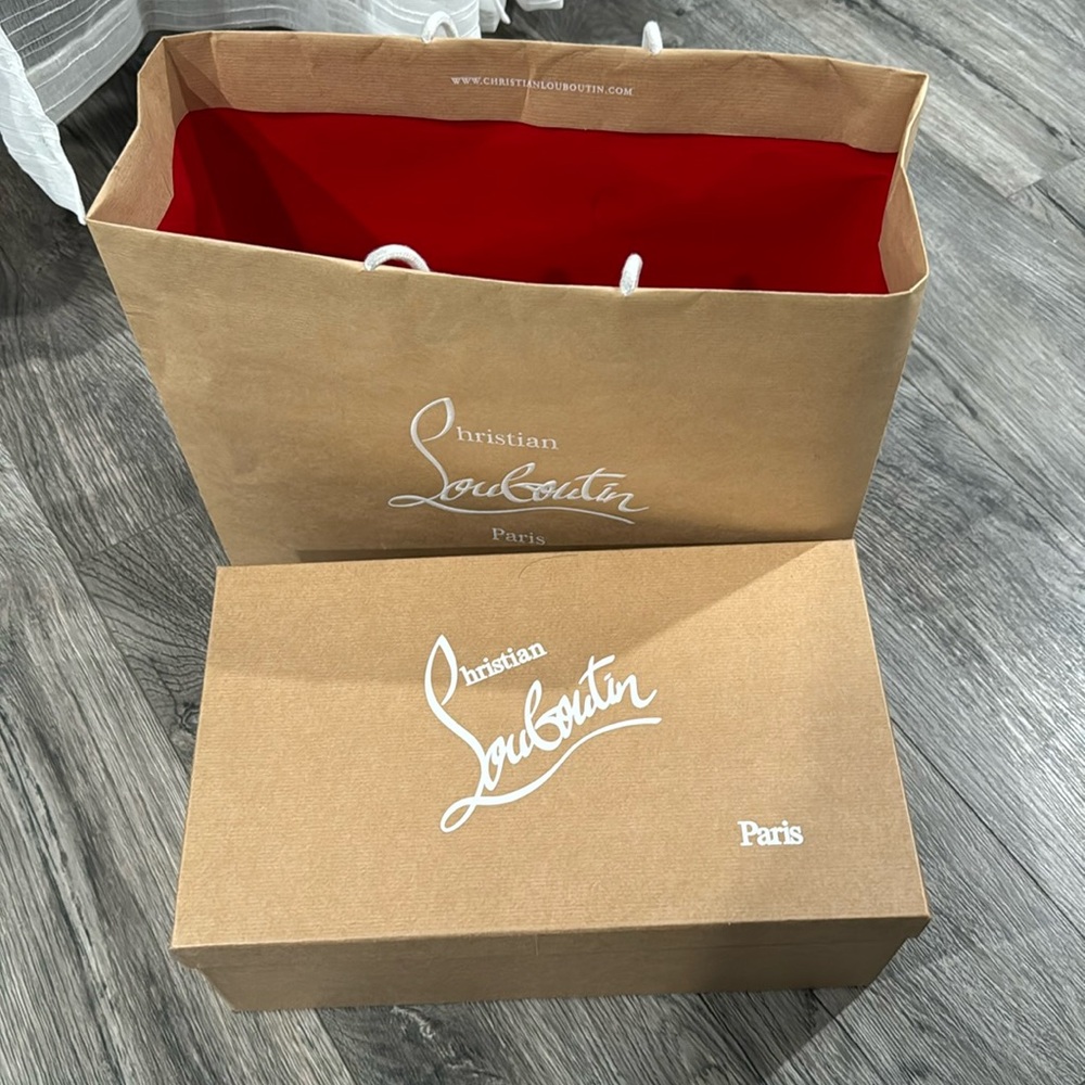 Christian Louboutin Size 43 slightly used. Big discount